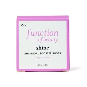 Nwt Function of Beauty Shine #HairGoal Add-In Booster Treatment Shots.  🎁 idea